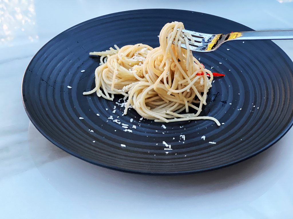 Spaghetti aglio e olio